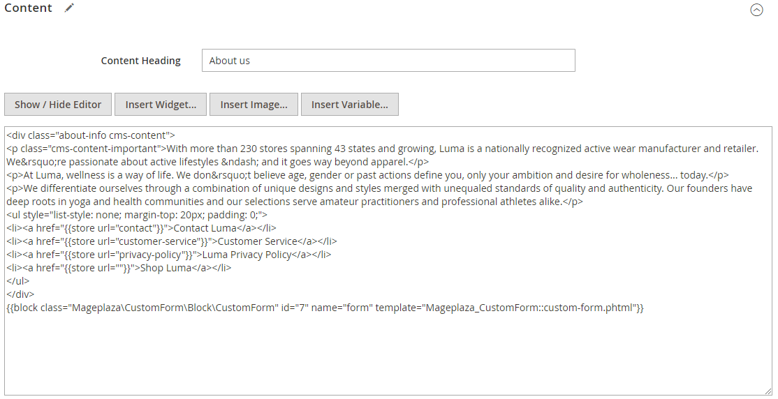 magento 2 Custom Form extension