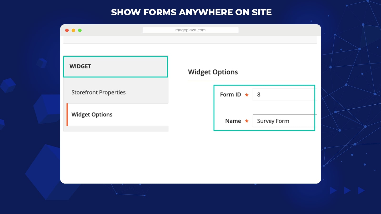 magento 2 Custom Form extension