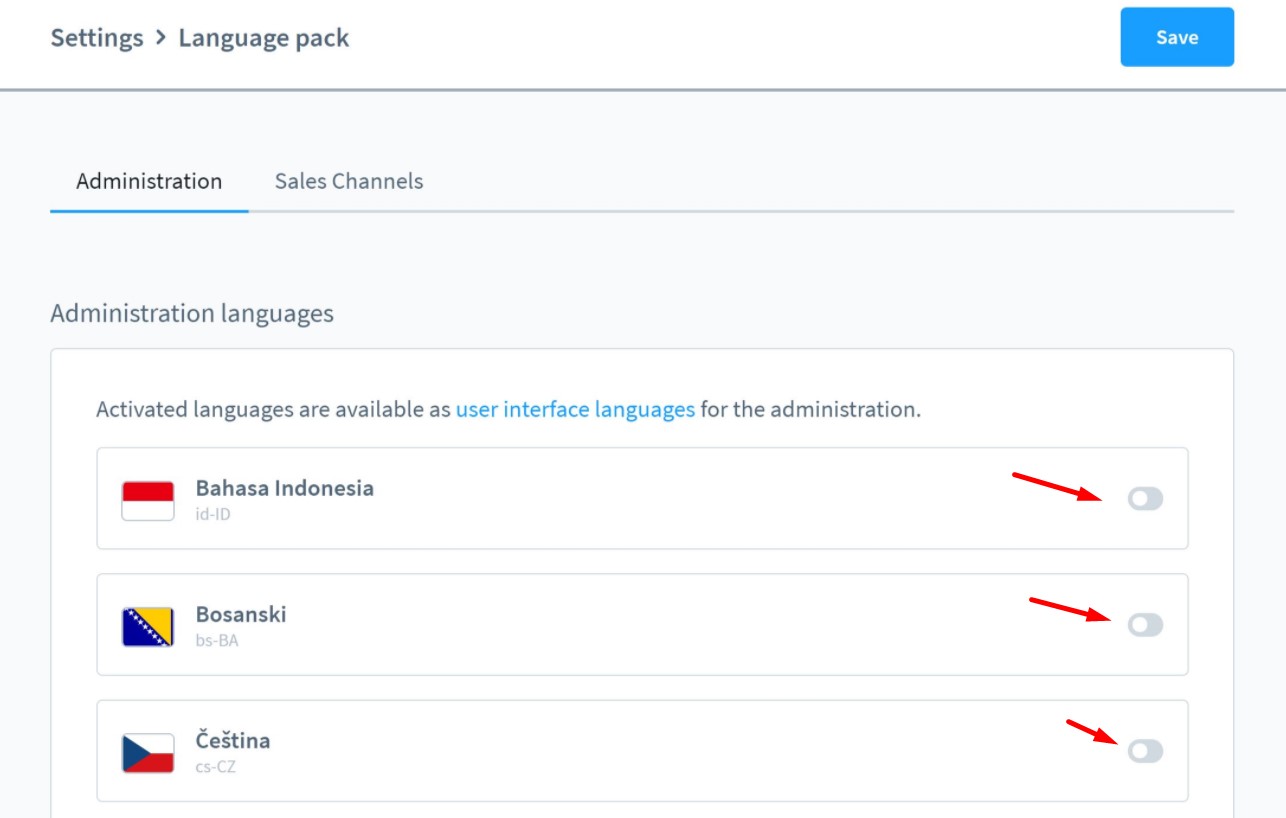 How To Set Up A Shopware Store In A Foreign Language