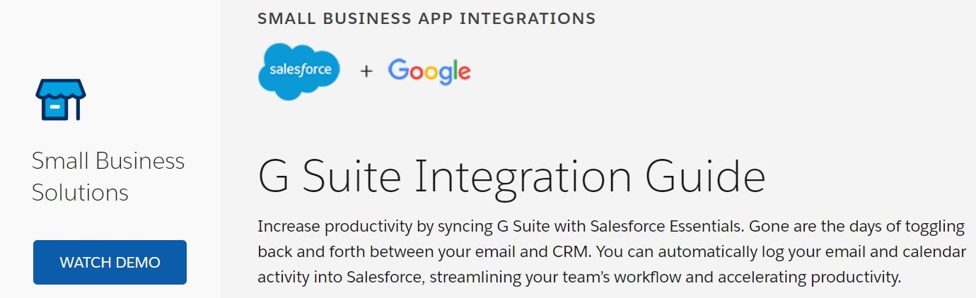 Salesforce integration