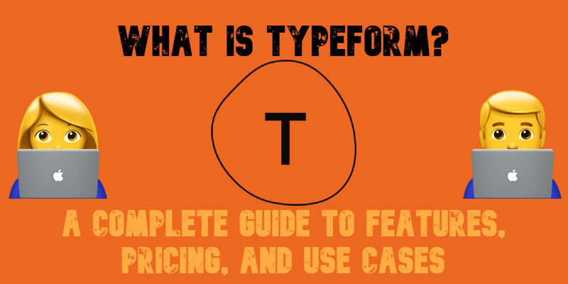 illustrative image with emojis for the "what is typeform" guide