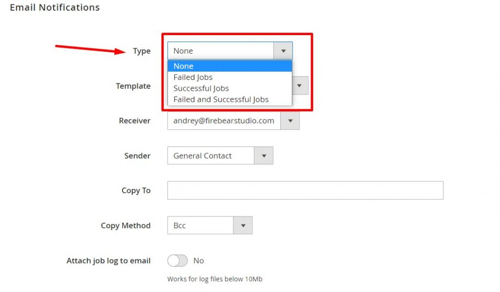 Magento 2 Import: CC & BCC Email Notifications | FireBear