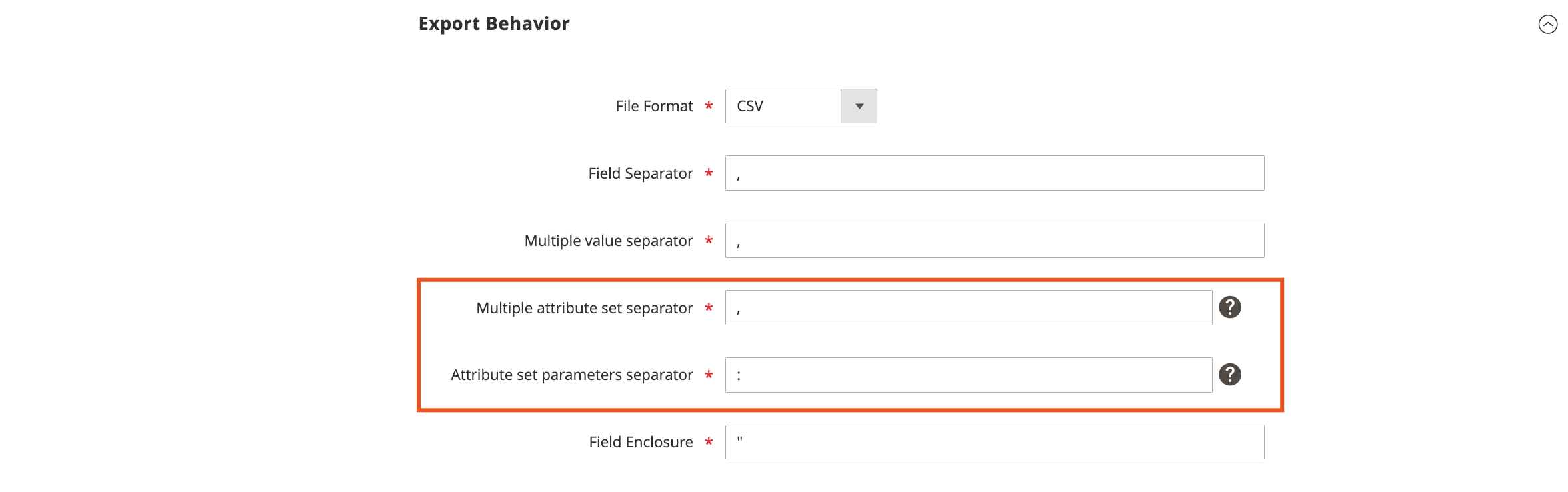 How to import attribute sets with multiple values in Magento 2