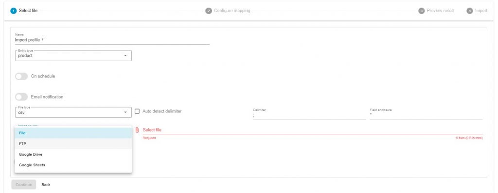 BigCommerce FTP Import | FireBear