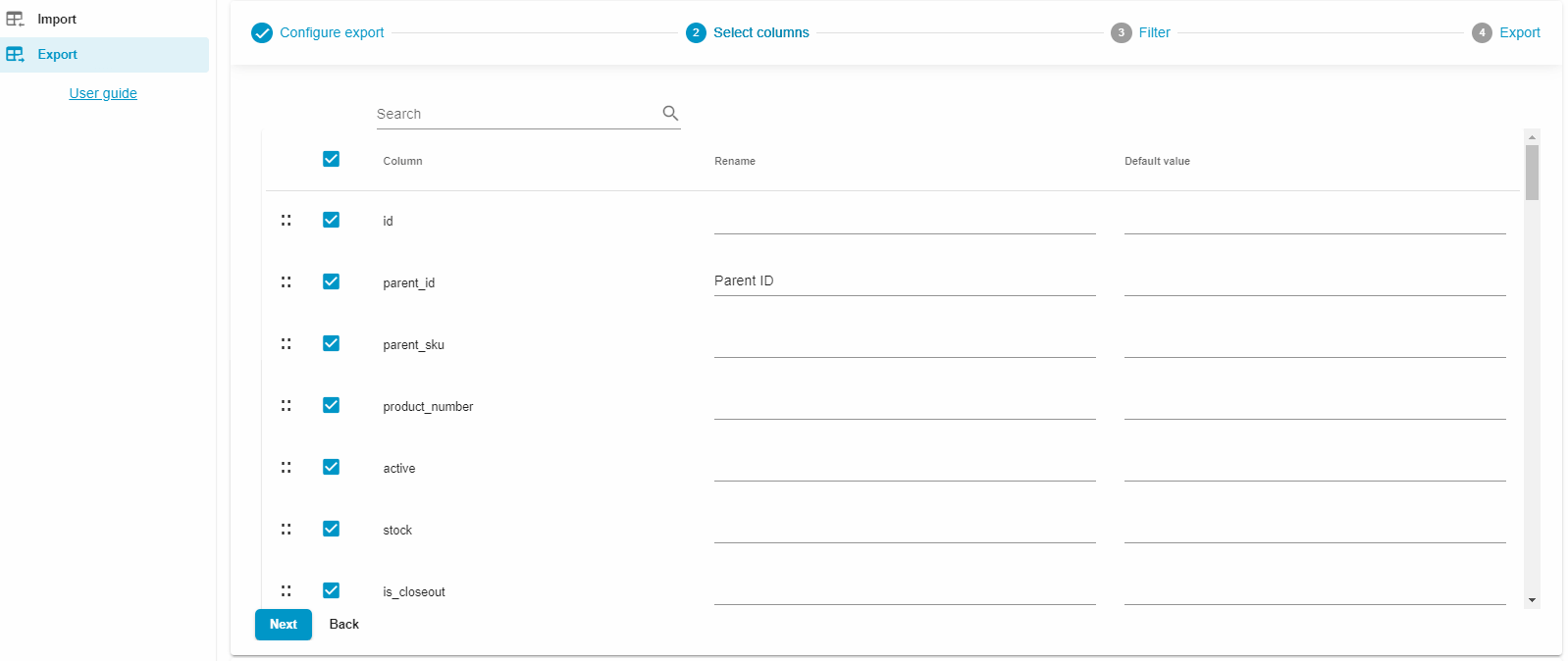 how to apply mapping in shopware