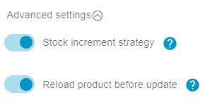 shopify bulk inventory update: stock increment strategy