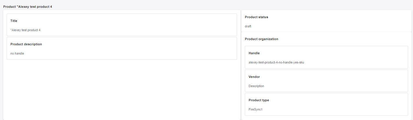 Import Shopify Metafields: preview imported data