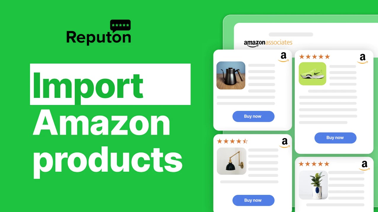 Reputon Amazon Importer: How to Connect Shopify to Amazon