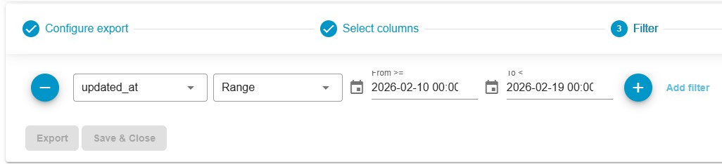 Product created at export - feature of Improved Import, Export & Mass Actions Shopware 6 Extension