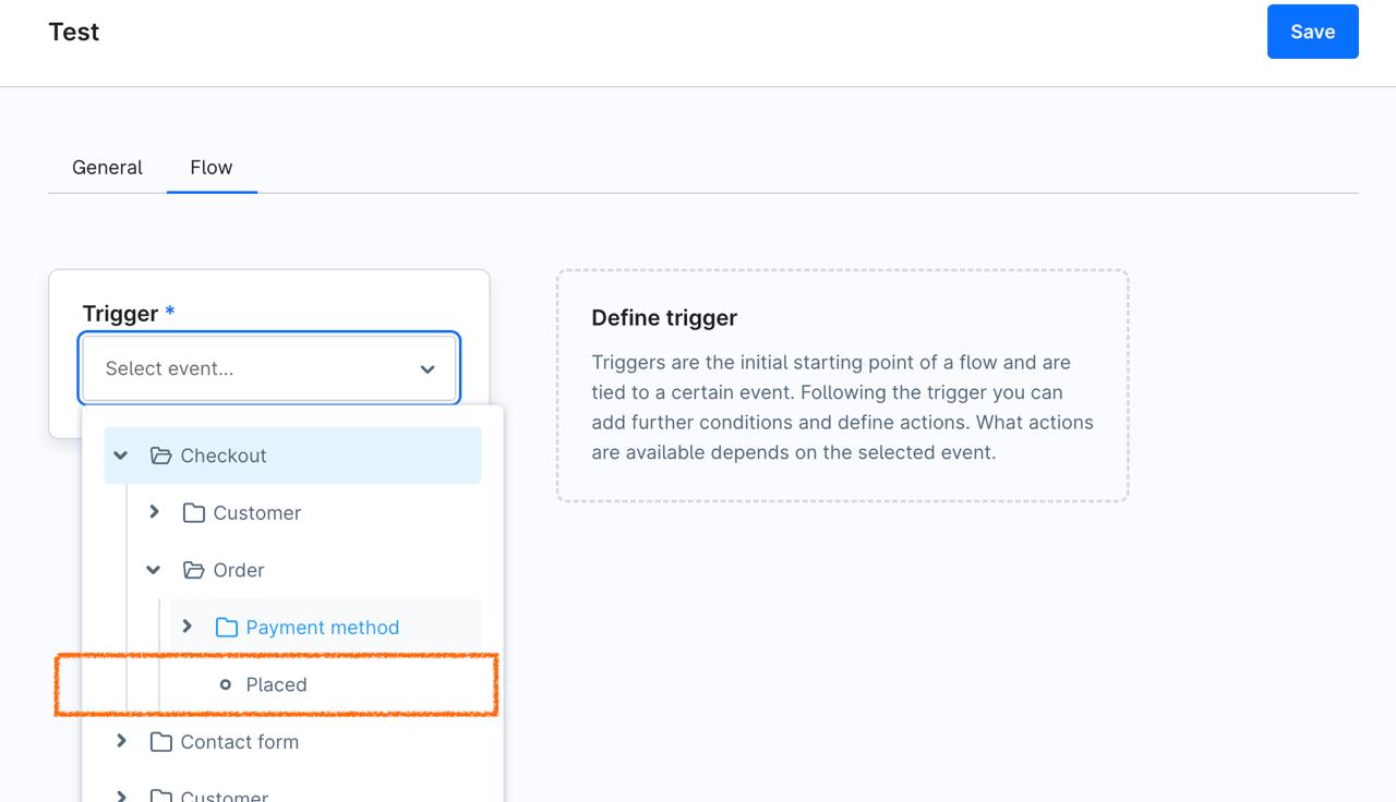 Trigger Export Profiles Via Shopware Flows Placed - feature of Improved Import, Export & Mass Actions Shopware 6 Extension