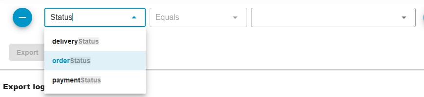 order status, delivery status, payment status filters for order export - feature of Improved Import, Export & Mass Actions Shopware 6 Extension
