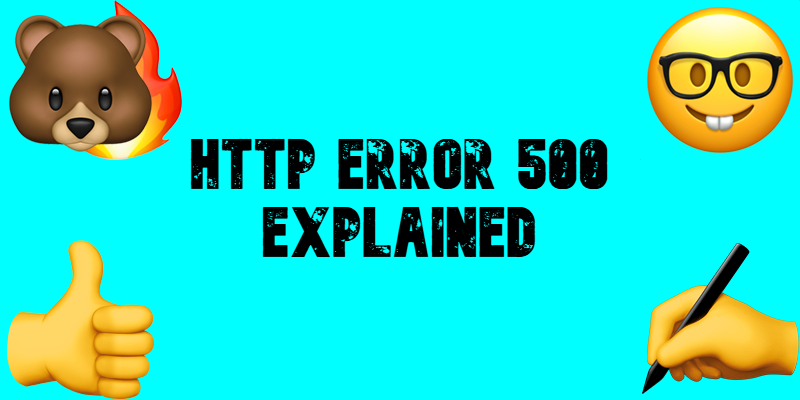 HTTP Error 500 Internal Server Error