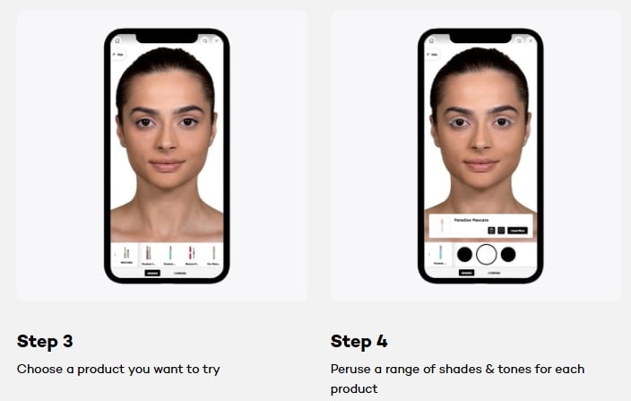 L’Oréal’s Virtual Try-On for shade matching