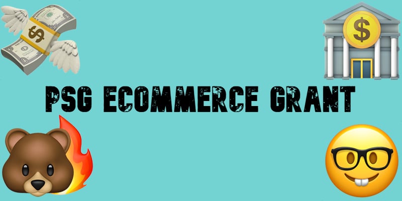 PSG grant for ecommerce 