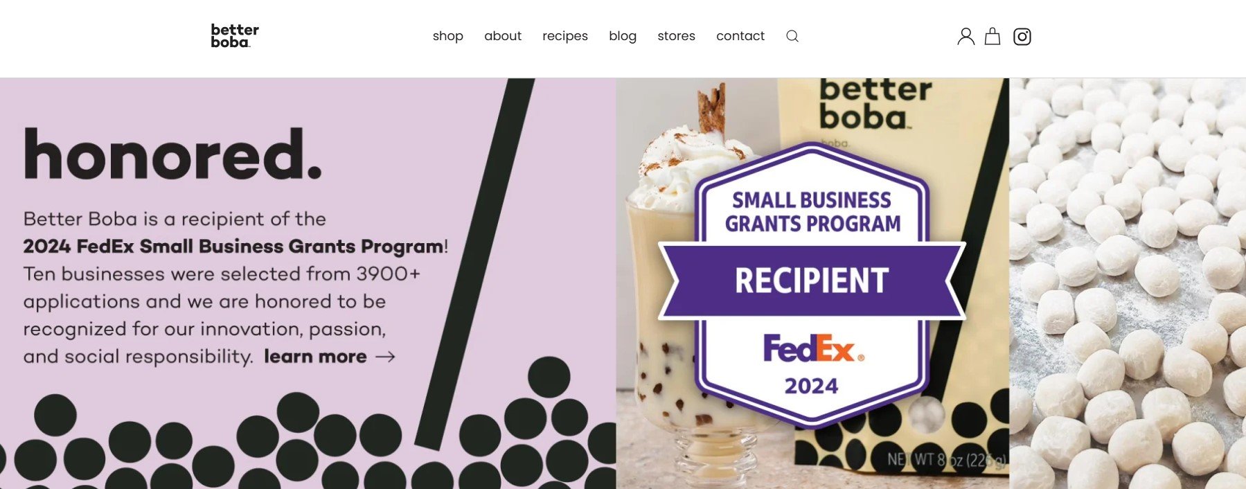 Better Boba a winner of FedEx Small Buisiness Grant