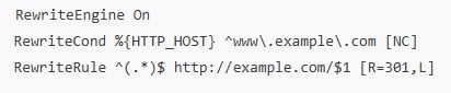 http 500 error example: Misconfigured .htaccess