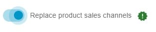 Replace Mode for the Replace Product Sales Channel feature of the Improved Import, Export & Mass actions app